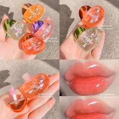 Pack of 4 Cute And Trendy Heart Shaped Matte Lip Gloss