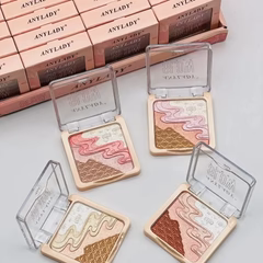 Anylady 4 in 1 Glow Fleur Highlighter 4 Pcs Set