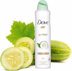 Dove Go Fresh Cucumber & Green Tea Body Spray – 250ml Dove Go Fresh Cucumber & Green Tea Body Spray – 250ml