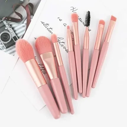 8 Pcs High Quality Mini Makeup Brush Set