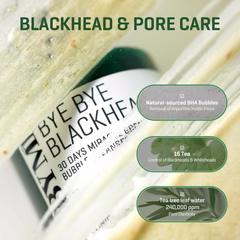 Some By Mi Bye Bye Blackhead 30 Days Miracle Green Tea Tox Bubble Cleanser - 120g - Image 4