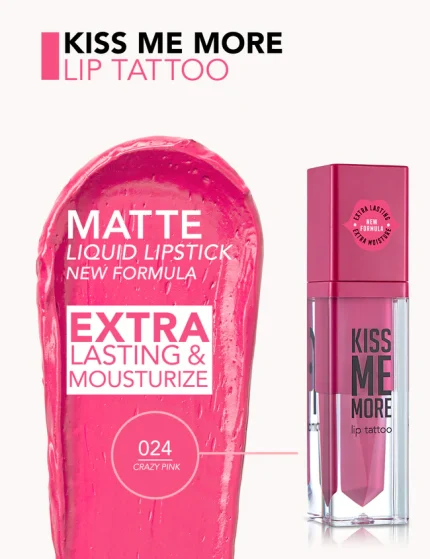 Kiss Me More Lip Tattoo Lipstick