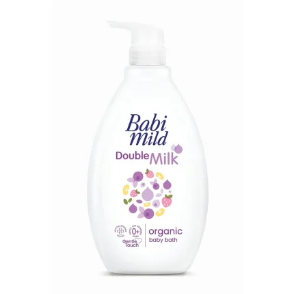 Babi Mild - Double Milk Organic Head & Body Baby Bath - 800ml