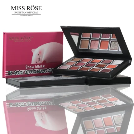 Miss Rose SnowWhite 15 Color Eyeshadow Palette
