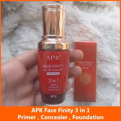 APK Face Finity 3 in 1 Primer Concealer Foundation - Image 3