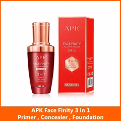 APK Face Finity 3 in 1 Primer Concealer Foundation