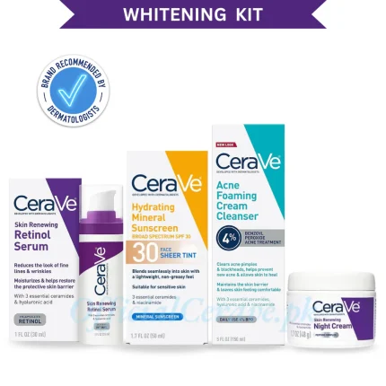 Cerave (Bundle of 4) Whitening Kit