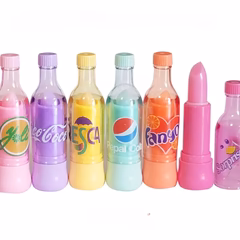 Cute Lip Balm Transparent Coca Cola Lip Balm Each - Image 3