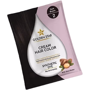 Golden Star Hair Color Dark Brown 20g