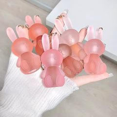 Gege Bear Cute Rabbit Velvet Lip Mud keychain style