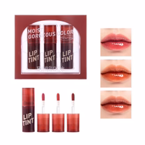 HengFang Moist Gorgeous Color Lip Tint 3Pcs Set - Image 2
