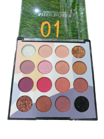 Miss Rose 16 Colour Eyeshadow Palette 1