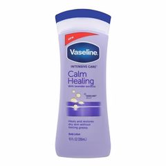 Vaseline Intensive Care Calm Healing With Lavender Extract Body Lotion Pump, For Dry Skin