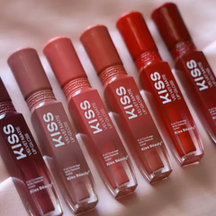 Kiss Beauty Velvet Matte Lip Gloss 6 Pcs Set - Image 4