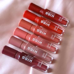 Kiss Beauty Velvet Matte Lip Gloss 6 Pcs Set - Image 2