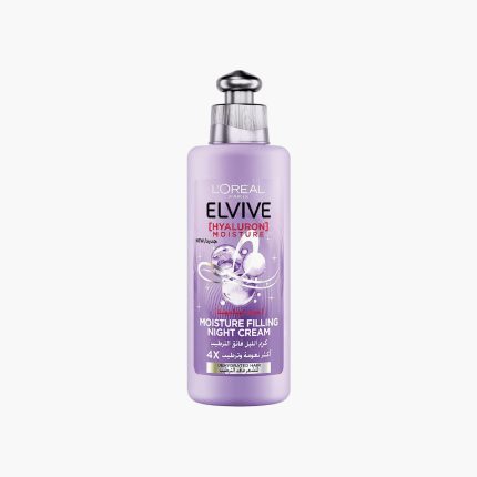 L'Oreal Paris Elvive Hyaluron Moisture Filling Night Cream For Dehydrated Hair 200ml