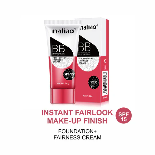 Maliao Instant Fair Look Make Up Finish BB Foundation Fairness Cream