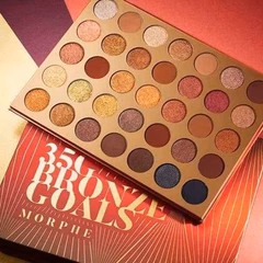 Original 35 Colors Morphe Bronze Eyesadow Palette