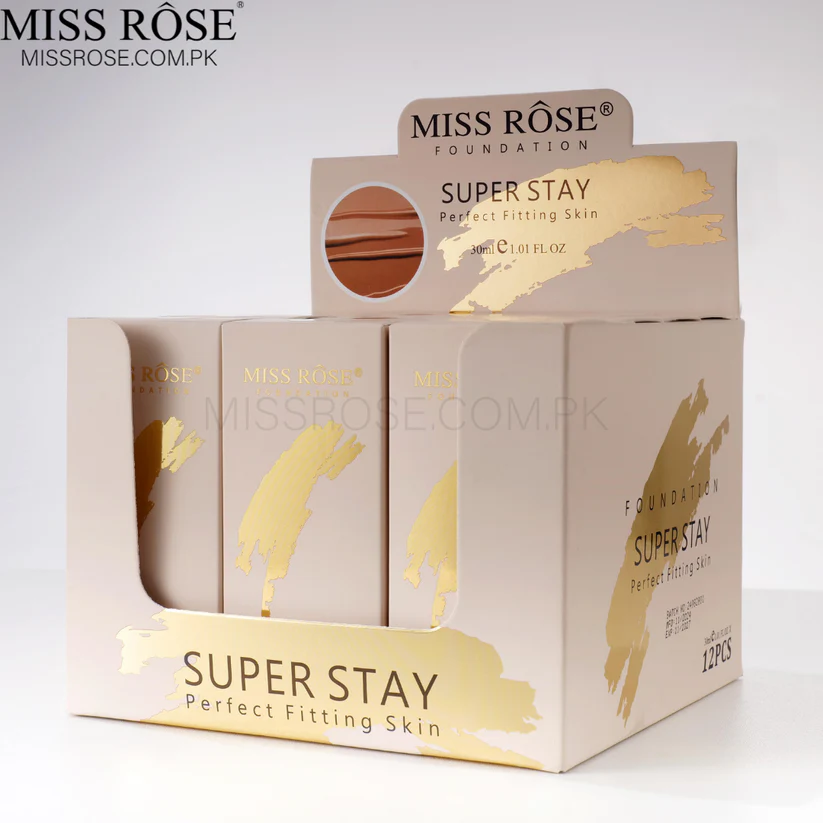Miss Rose Super Stay Foundation β Perfect Fitting Skin