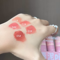 Pinky Focus Set of 5 Colors Matte Capsule Shaped Lipstick - Image 2