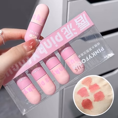 Pinky Focus Set of 5 Colors Matte Capsule Shaped Lipstick - Image 5