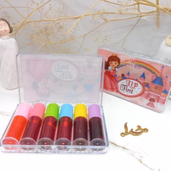 Qoiden Rose QR Doll 6pcs Lip Tint Box
