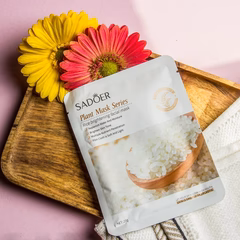SADOER Rice Brightening Face Sheet Mask - Image 2