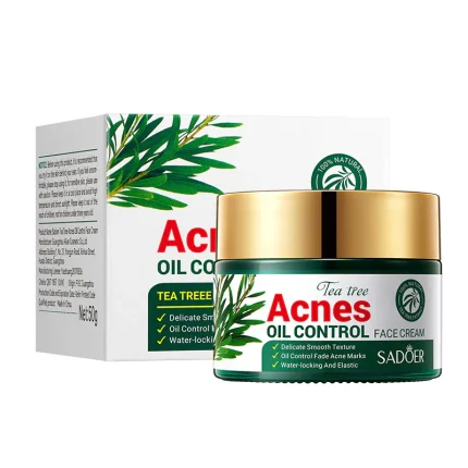 Sadoer Tea Tree Acnes Oil Control Face Cream - 50g