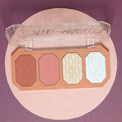 Seven Cool 2 in 1 Blusher + Highlighter palette