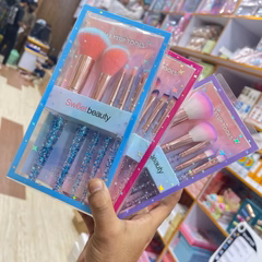 Sweet Beauty 5 Pcs Glitter Makeup Brushes