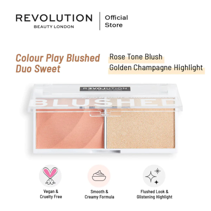 Revolution - Colour Play Contour Blushed Duo Sweet