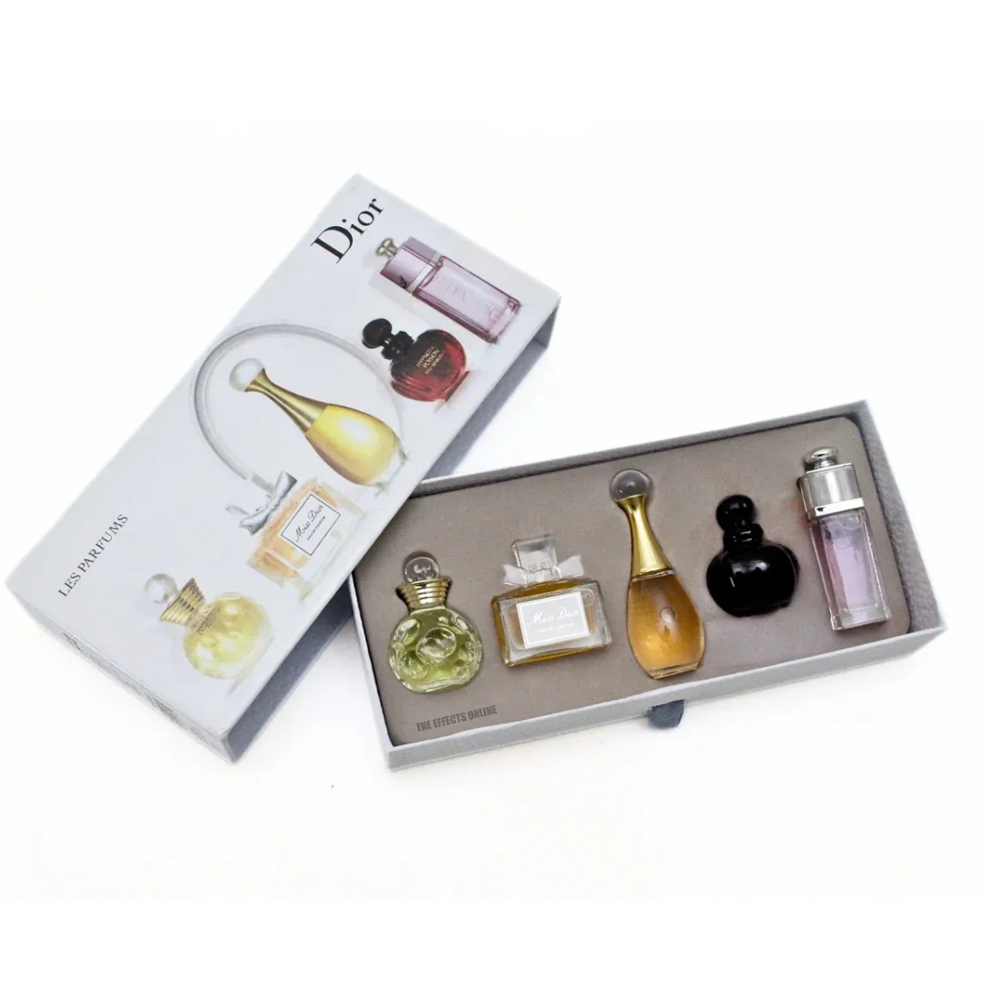 Original Gift Set Dior Perfume Set of 5 Pieces - Dubai - 100% Original Testers