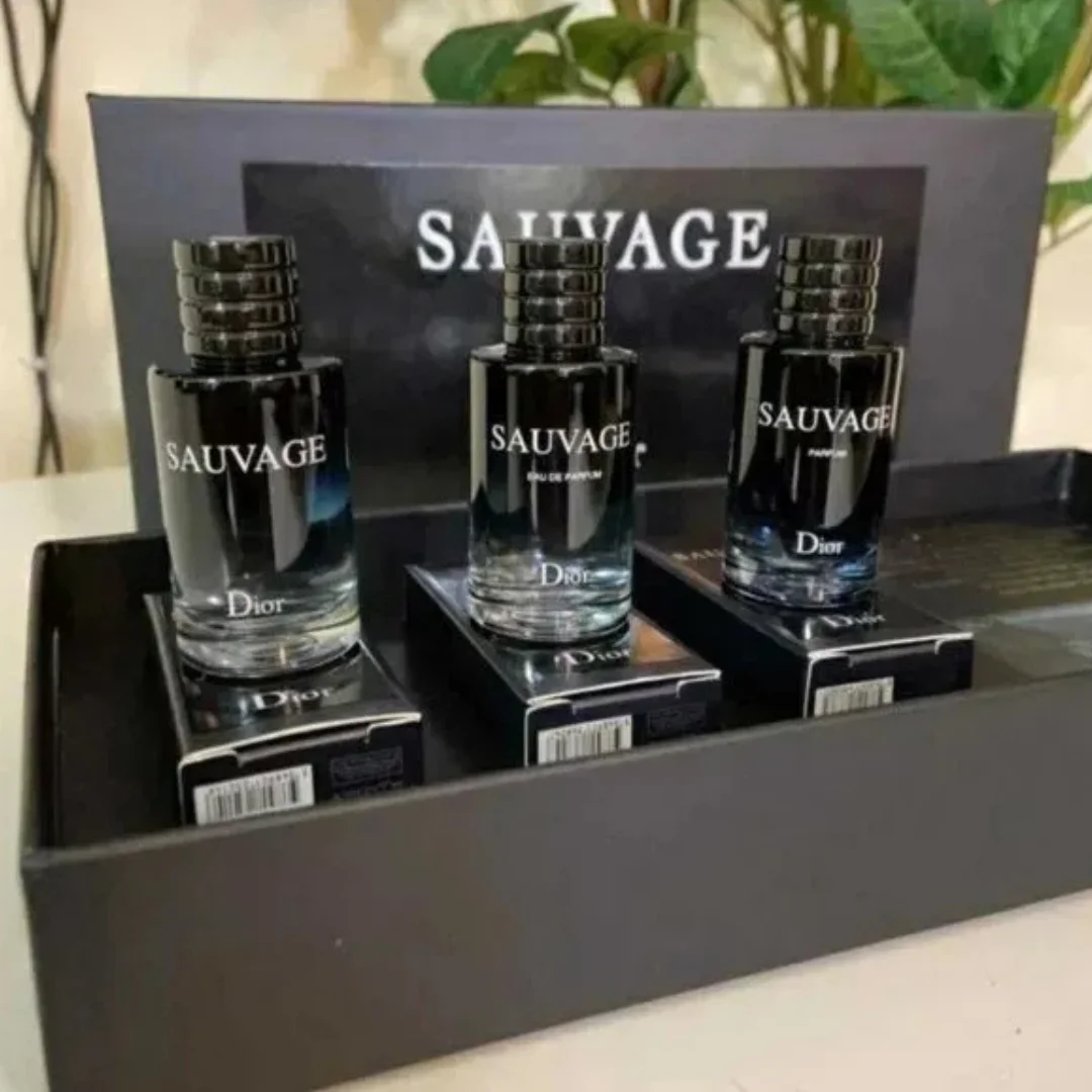 Dior Sauvage Gift Set for Men3-in-1 - 30ml - Dubai - 100% Original Testers