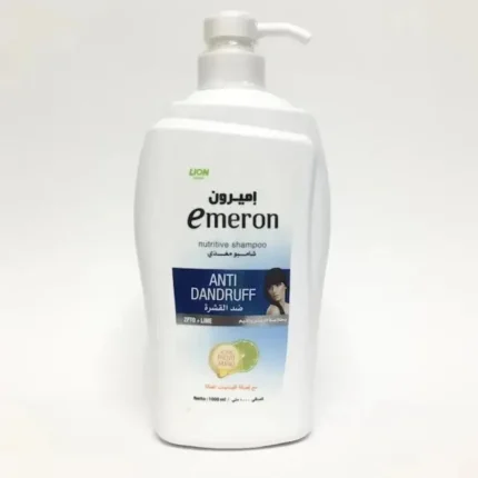 Emeron Nutritive Shampoo Anti Dandruff with ZPTO + Lime - 1000ml