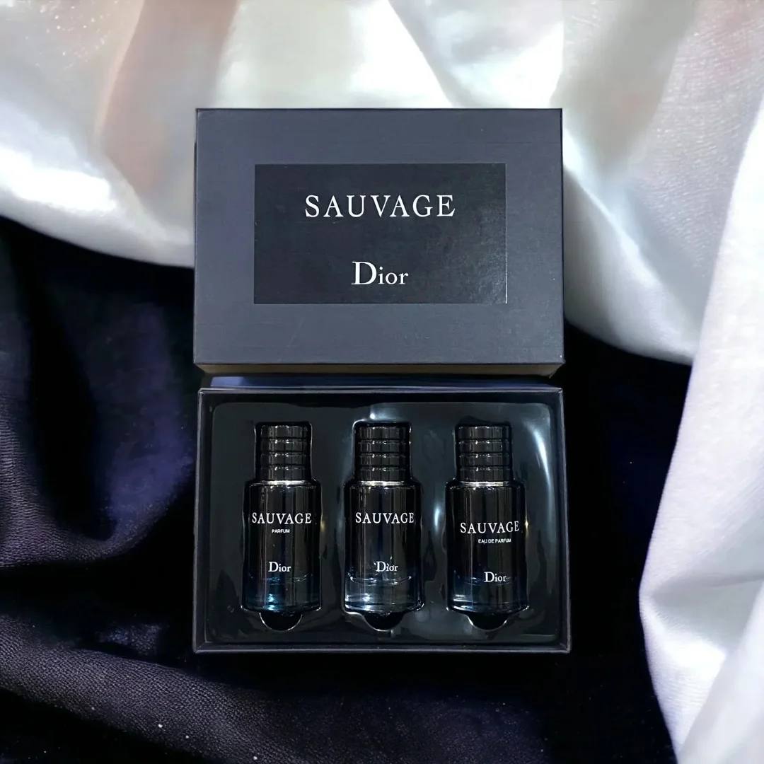 Dior Sauvage Gift Set for Men3-in-1 - 30ml - Dubai - 100% Original Testers