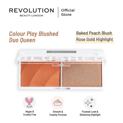 Revolution - Colour Play Blushed Duo Queen