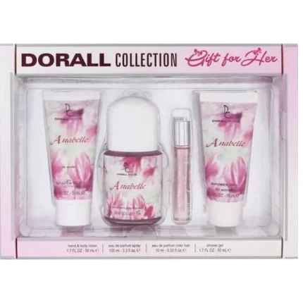 Anabelle GIFT SET 4 PCS Perfume For Women EDT DORALL COLLECTION