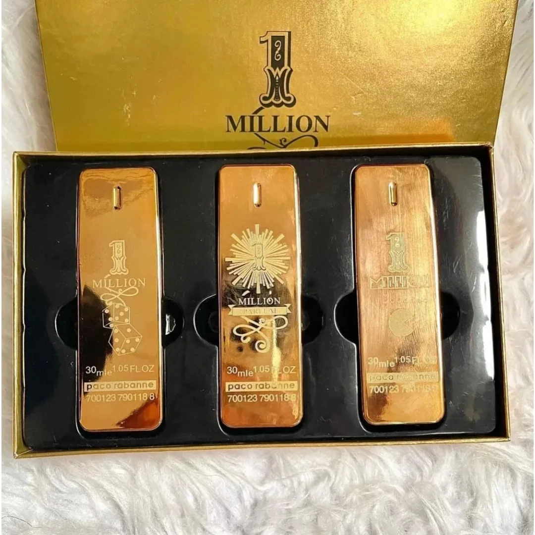 1 Million New Gift Set 30ml X 3pcs - Dubai - 100% Original Testers