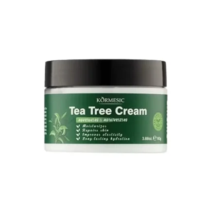 KORMESIC Tea Tree Face Cream 110g | Hydrating & Oil Control, Lightweight & Nourishing