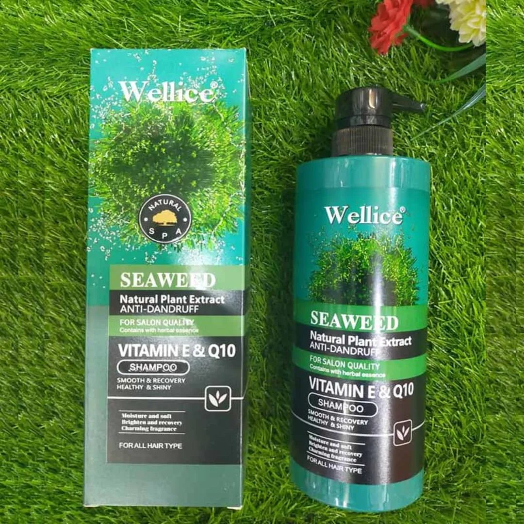 Wellice Seaweed Anti-Dandruff Shampoo with Natural Plant Extract 800g Wellice Seaweed Anti-Dandruff Shampoo with Natural Plant Extract 800g