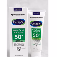 Cetaphil Daily Facial Sunscreen SPF 50 - 75ml