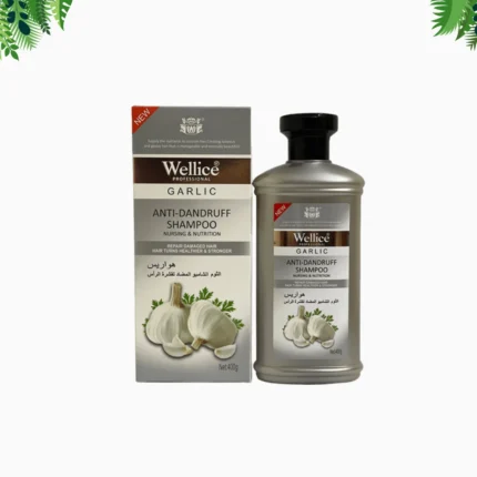 Wellice Garlic Anti-Dandruff Shampoo (400g)