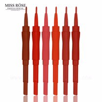 Miss Rose 2in1 Combination Lipstick + Lip liner 24Pcs Set