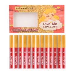 Huda Matte Me 12 Pcs Lip Gloss Pack