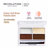 Revolution - Colour Cult Brow Palette Dark