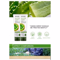 Dr Rashel Aloe Vera Exfoliating Cream Peeling Facial Scrub Aloe Vera Facial Peeling & Scrub 2in1