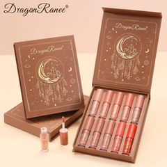 Dragon Ranee Cherry Matte Lip Gloss β 10 Pcs Set