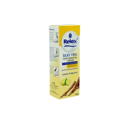 Relax Silky Feel Lemon Hair Removing Cream - 150ml