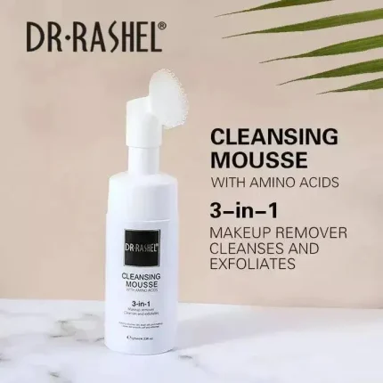 Dr. Rashel Amino Acid Cleansing Mousse Freckles Bubble Makeup Removal Facial Cleanser – 125ml