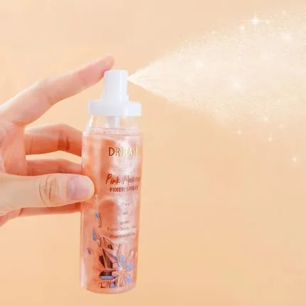 Dr.Rashel Lightweight & Moisturizing Pink Makeup Fixer Spray - 100ml